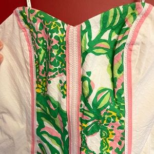Lily Pulitzer, NWT, strapless mini dress